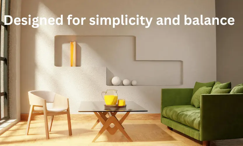 Designed for simplicity and balance